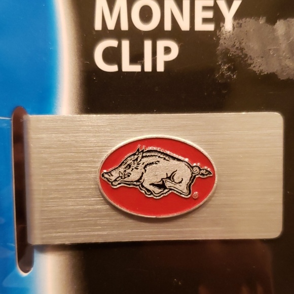 Arkansas Razorbacks Money Clip - Picture 2 of 3